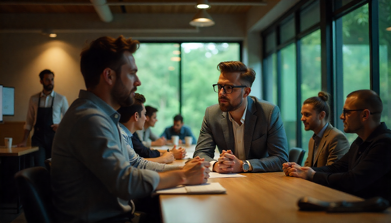 Team working together